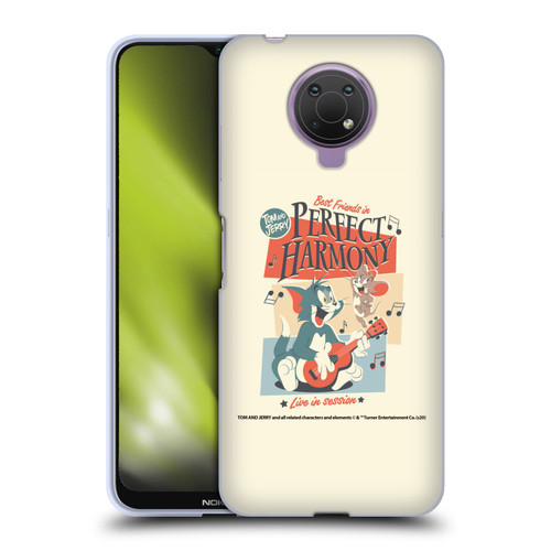 Tom and Jerry Retro Perfect Harmony Soft Gel Case for Nokia G10