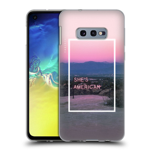 The 1975 Songs She's American Soft Gel Case for Samsung Galaxy S10e