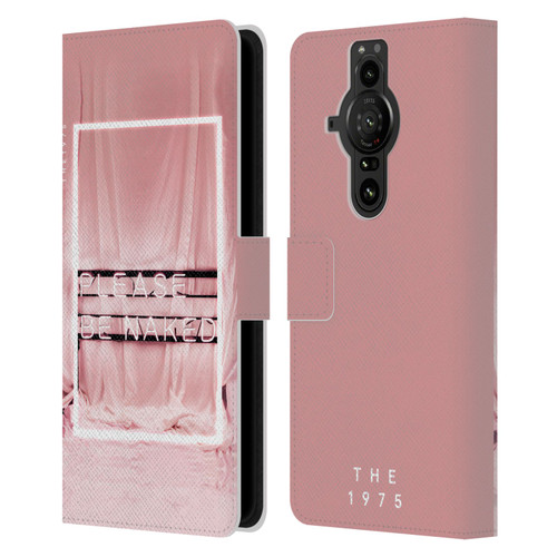 The 1975 Songs Please Be Naked Leather Book Wallet Case Cover For Sony Xperia Pro-I