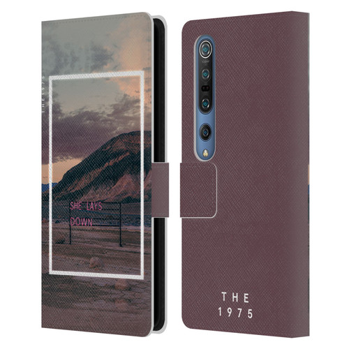 The 1975 Songs She Lays Down Leather Book Wallet Case Cover For Xiaomi Mi 10 5G / Mi 10 Pro 5G