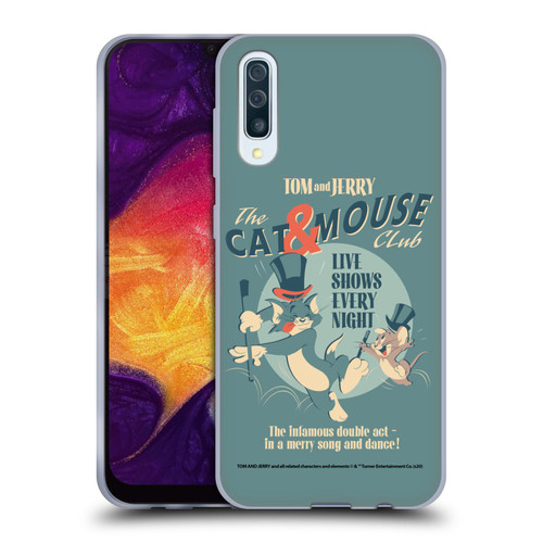 Tom and Jerry Retro Cat & Mouse Club Soft Gel Case for Samsung Galaxy A50/A30s (2019)