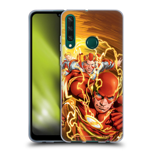 The Flash DC Comics Comic Book Covers New 52 Vol 4 #1 Soft Gel Case for Huawei Y6p