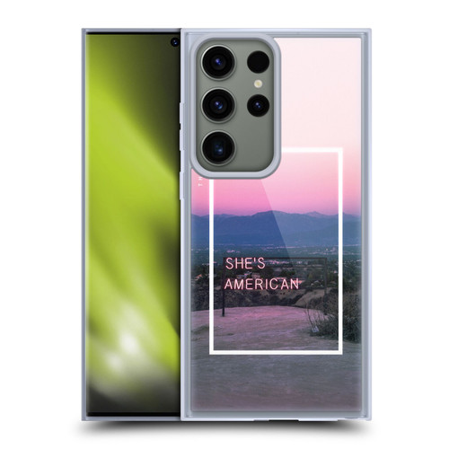 The 1975 Songs She's American Soft Gel Case for Samsung Galaxy S23 Ultra 5G