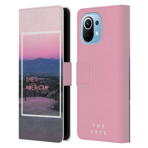The 1975 Songs She's American Leather Book Wallet Case Cover For Xiaomi Mi 11