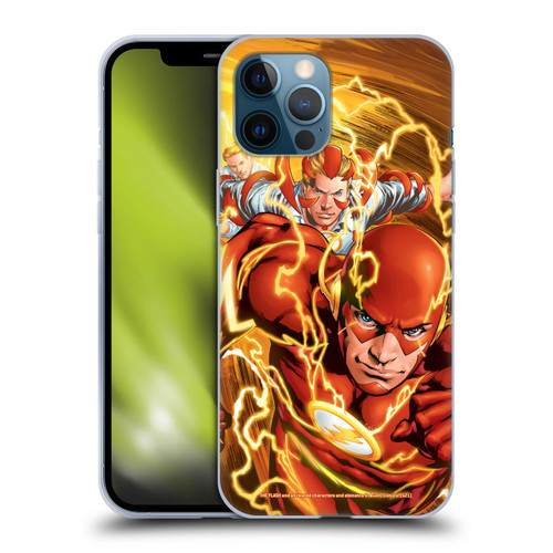 The Flash DC Comics Comic Book Covers New 52 Vol 4 #1 Soft Gel Case for Apple iPhone 12 Pro Max