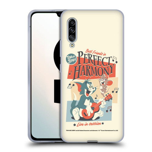 Tom and Jerry Retro Perfect Harmony Soft Gel Case for Samsung Galaxy A90 5G (2019)