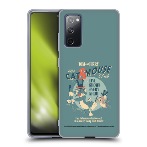 Tom and Jerry Retro Cat & Mouse Club Soft Gel Case for Samsung Galaxy S20 FE / 5G