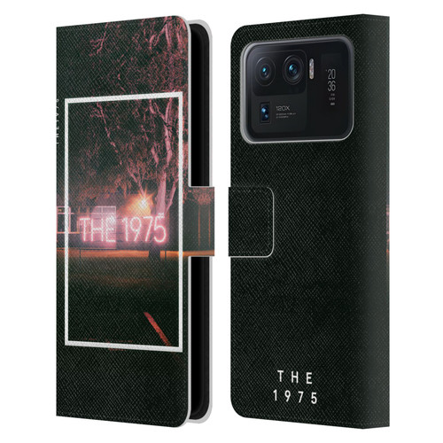 The 1975 Songs Neon Sign Logo Leather Book Wallet Case Cover For Xiaomi Mi 11 Ultra