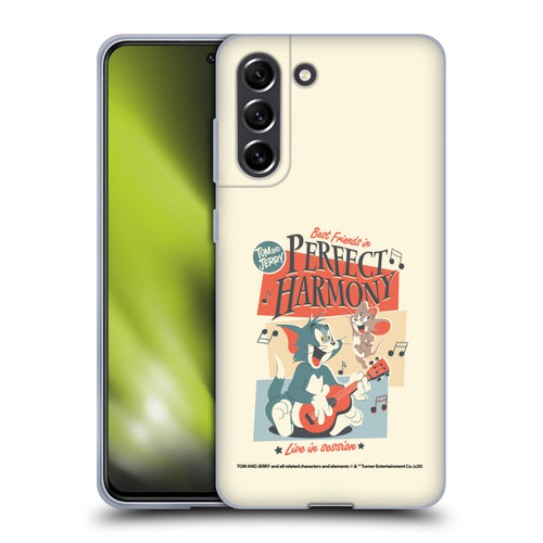 Tom and Jerry Retro Perfect Harmony Soft Gel Case for Samsung Galaxy S21 FE 5G