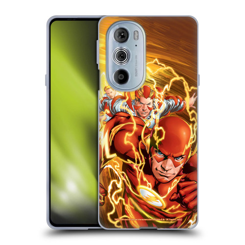 The Flash DC Comics Comic Book Covers New 52 Vol 4 #1 Soft Gel Case for Motorola Edge X30