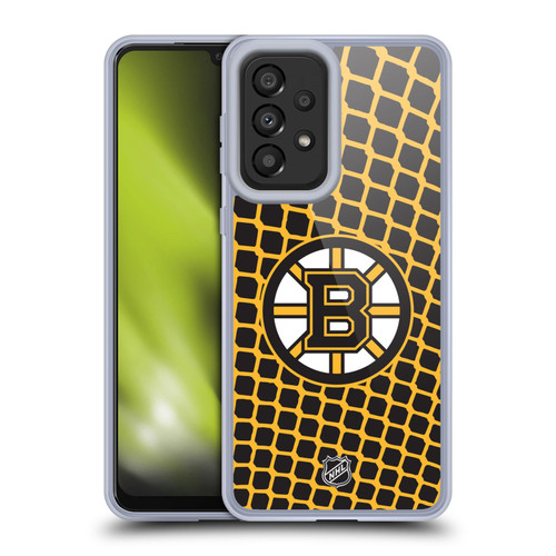 NHL Boston Bruins Net Pattern Soft Gel Case for Samsung Galaxy A33 5G (2022)