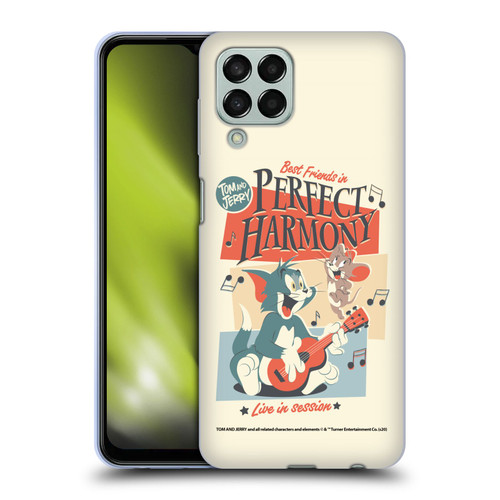 Tom and Jerry Retro Perfect Harmony Soft Gel Case for Samsung Galaxy M33 (2022)