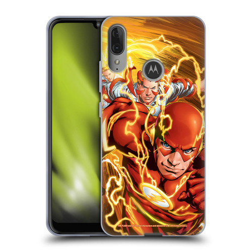 The Flash DC Comics Comic Book Covers New 52 Vol 4 #1 Soft Gel Case for Motorola Moto E6 Plus
