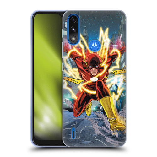 The Flash DC Comics Comic Book Covers Brightest Day Vol 3 #1 Soft Gel Case for Motorola Moto E7 Power / Moto E7i Power