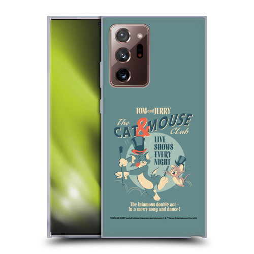 Tom and Jerry Retro Cat & Mouse Club Soft Gel Case for Samsung Galaxy Note20 Ultra / 5G