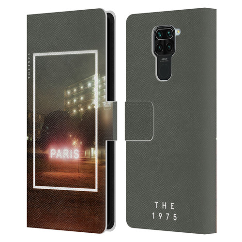 The 1975 Songs Paris Leather Book Wallet Case Cover For Xiaomi Redmi Note 9 / Redmi 10X 4G