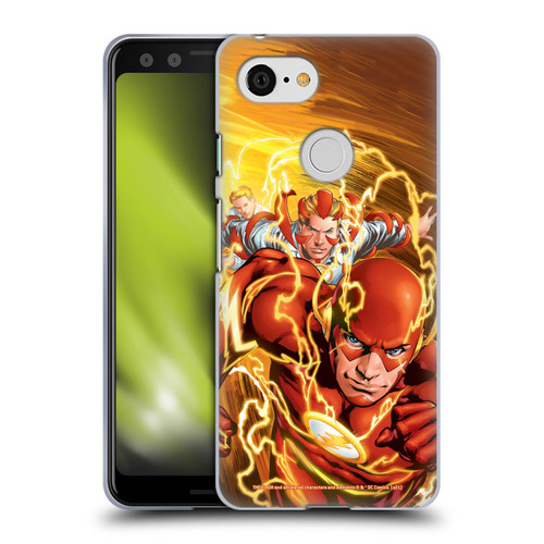 The Flash DC Comics Comic Book Covers New 52 Vol 4 #1 Soft Gel Case for Google Pixel 3