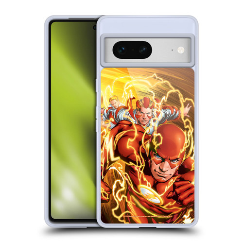 The Flash DC Comics Comic Book Covers New 52 Vol 4 #1 Soft Gel Case for Google Pixel 7
