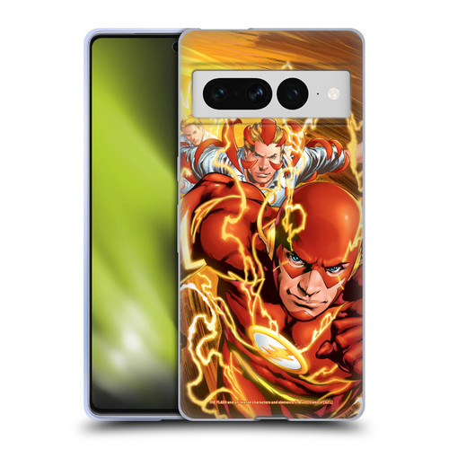 The Flash DC Comics Comic Book Covers New 52 Vol 4 #1 Soft Gel Case for Google Pixel 7 Pro