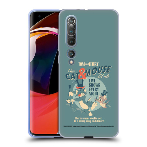 Tom and Jerry Retro Cat & Mouse Club Soft Gel Case for Xiaomi Mi 10 5G / Mi 10 Pro 5G