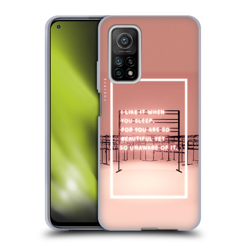 The 1975 Songs I Like It When You Sleep Soft Gel Case for Xiaomi Mi 10T 5G