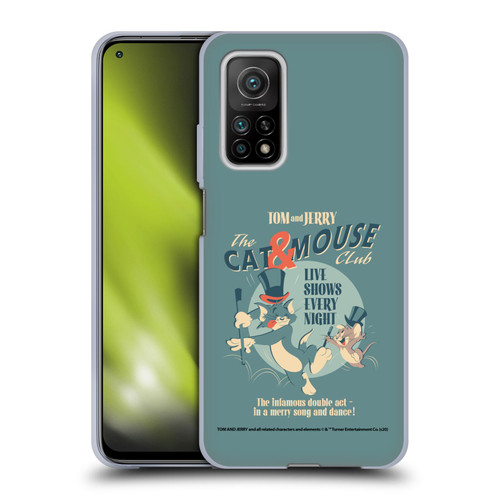 Tom and Jerry Retro Cat & Mouse Club Soft Gel Case for Xiaomi Mi 10T 5G