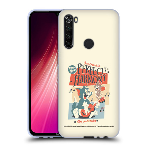 Tom and Jerry Retro Perfect Harmony Soft Gel Case for Xiaomi Redmi Note 8T
