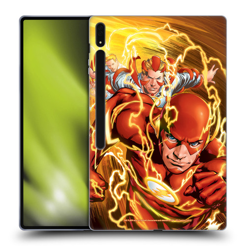The Flash DC Comics Comic Book Covers New 52 Vol 4 #1 Soft Gel Case for Samsung Galaxy Tab S8 Ultra