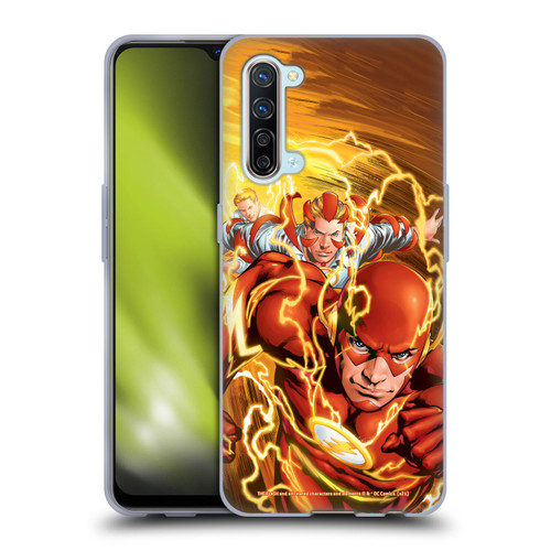 The Flash DC Comics Comic Book Covers New 52 Vol 4 #1 Soft Gel Case for OPPO Find X2 Lite 5G