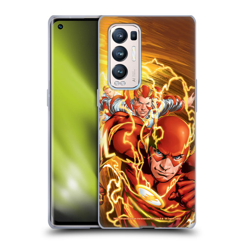 The Flash DC Comics Comic Book Covers New 52 Vol 4 #1 Soft Gel Case for OPPO Find X3 Neo / Reno5 Pro+ 5G