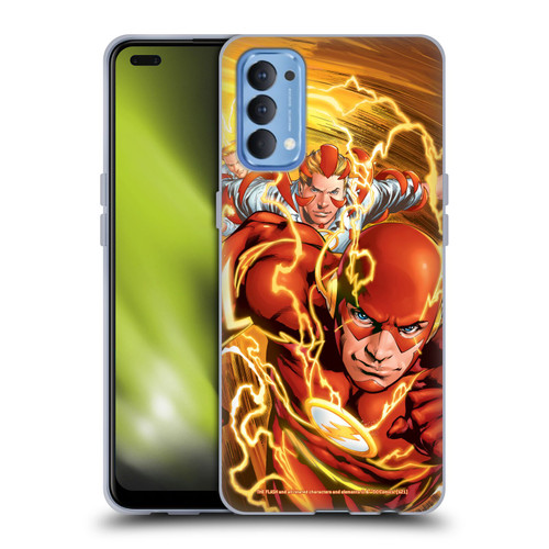 The Flash DC Comics Comic Book Covers New 52 Vol 4 #1 Soft Gel Case for OPPO Reno 4 5G
