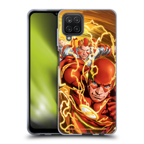 The Flash DC Comics Comic Book Covers New 52 Vol 4 #1 Soft Gel Case for Samsung Galaxy A12 (2020)