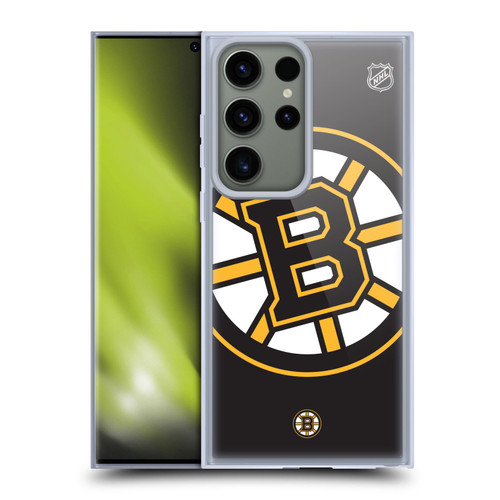 NHL Boston Bruins Oversized Soft Gel Case for Samsung Galaxy S23 Ultra 5G