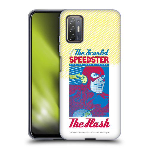 The Flash DC Comics Fast Fashion Scarlet Speedster Soft Gel Case for HTC Desire 21 Pro 5G