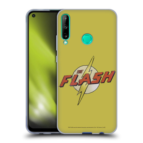 The Flash DC Comics Fast Fashion Logo Soft Gel Case for Huawei P40 lite E