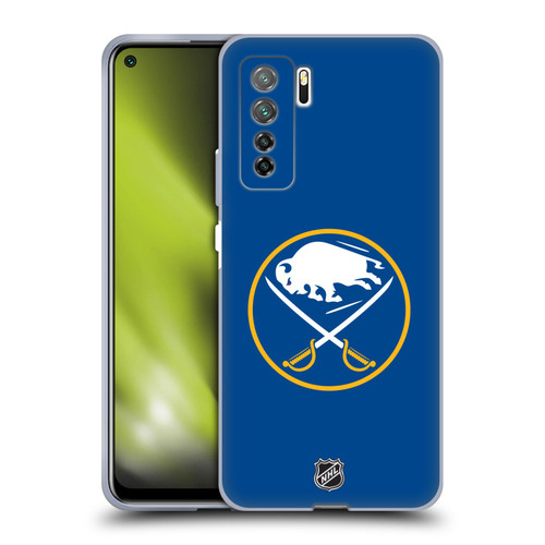 NHL Buffalo Sabres Plain Soft Gel Case for Huawei Nova 7 SE/P40 Lite 5G