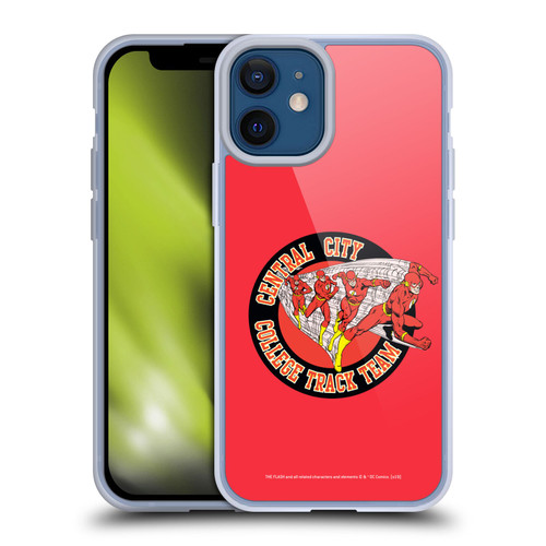 The Flash DC Comics Fast Fashion Central City Soft Gel Case for Apple iPhone 12 Mini