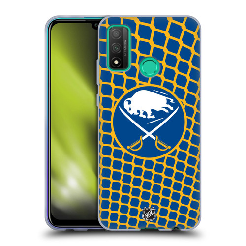 NHL Buffalo Sabres Net Pattern Soft Gel Case for Huawei P Smart (2020)