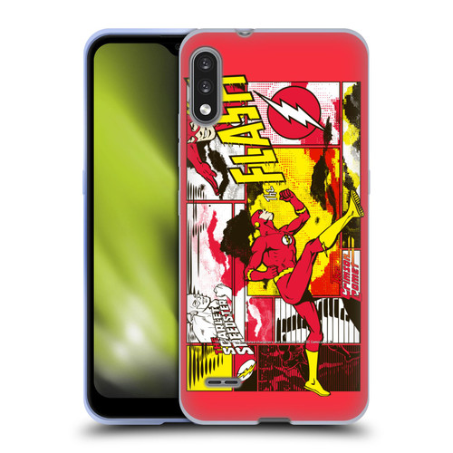 The Flash DC Comics Fast Fashion Pop Art Soft Gel Case for LG K22