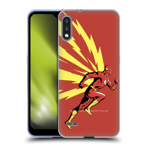 The Flash DC Comics Fast Fashion Running Soft Gel Case for LG K22
