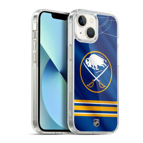 NHL Buffalo Sabres Jersey Soft Gel Case for Apple iPhone 13