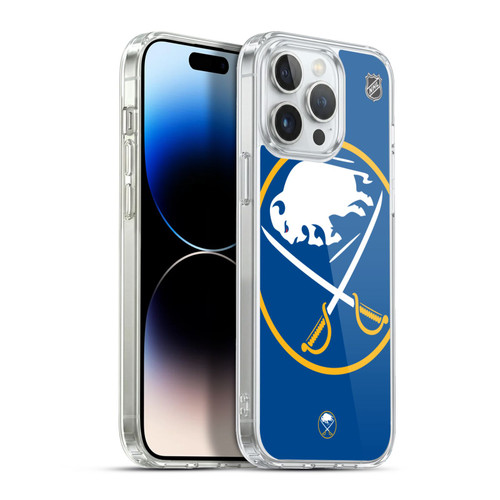 NHL Buffalo Sabres Oversized Soft Gel Case for Apple iPhone 13 Pro Max