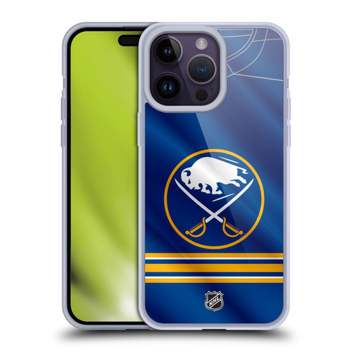 NHL Buffalo Sabres Jersey Soft Gel Case for Apple iPhone 14 Pro Max