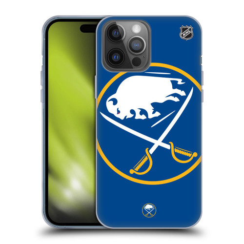NHL Buffalo Sabres Oversized Soft Gel Case for Apple iPhone 14 Pro Max