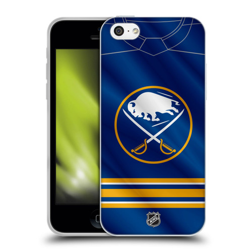 NHL Buffalo Sabres Jersey Soft Gel Case for Apple iPhone 5c