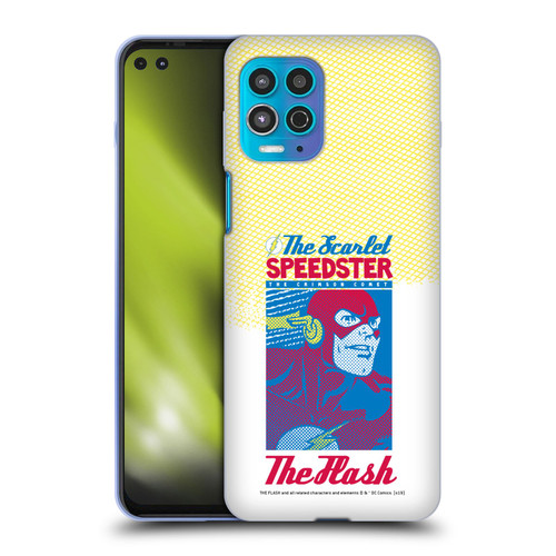 The Flash DC Comics Fast Fashion Scarlet Speedster Soft Gel Case for Motorola Moto G100