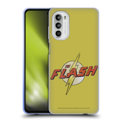 The Flash DC Comics Fast Fashion Logo Soft Gel Case for Motorola Moto G52