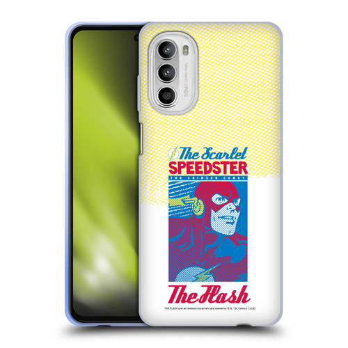 The Flash DC Comics Fast Fashion Scarlet Speedster Soft Gel Case for Motorola Moto G52