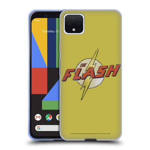 The Flash DC Comics Fast Fashion Logo Soft Gel Case for Google Pixel 4 XL