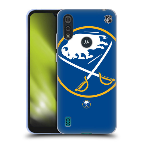 NHL Buffalo Sabres Oversized Soft Gel Case for Motorola Moto E6s (2020)